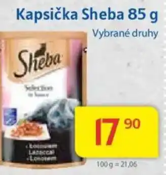 Kubík potraviny Kapsička Sheba nabídka