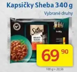 Kubík potraviny Kapsičky Sheba nabídka