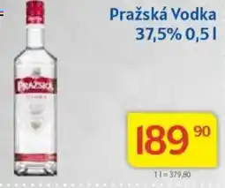 Kubík potraviny PRAZSKA Vodka 37.5% nabídka