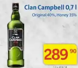 Kubík potraviny Clan Campbell nabídka