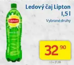 Kubík potraviny Ledový čaj Lipton nabídka