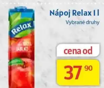 Kubík potraviny Nápoj Relax nabídka