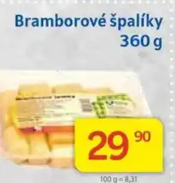 Kubík potraviny Bramborové špalíky nabídka