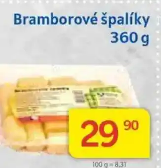 Kubík potraviny Bramborové špalíky nabídka