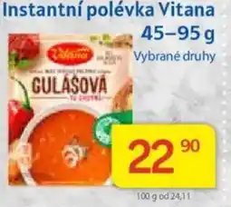 Kubík potraviny Instantní polévka Vitana nabídka