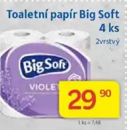 Kubík potraviny Toaletní papír Big Soft nabídka