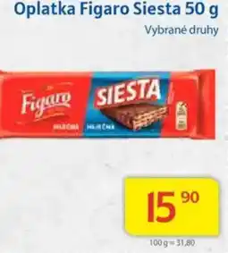 Kubík potraviny Oplatka Figaro Siesta nabídka