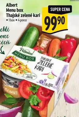 Albert Albert Menu box Thajské zelené kari nabídka