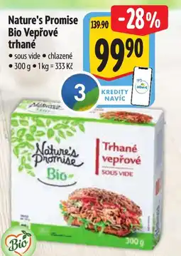 Albert Nature's Promise Bio Vepřové trhané nabídka