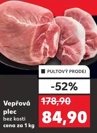 Kaufland Vepřová plec nabídka