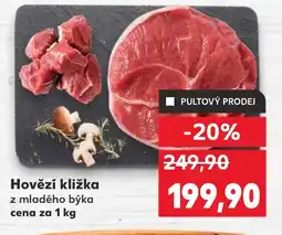 Kaufland Hovězí kližka nabídka