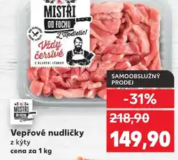 Kaufland Vepřové nudličky z kýty nabídka