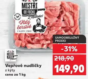 Kaufland Vepřové nudličky z kýty nabídka