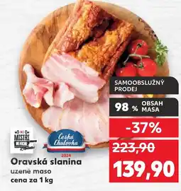 Kaufland Oravská slanina nabídka