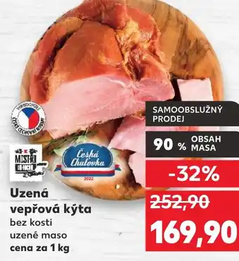 Kaufland Uzená vepřová kýta nabídka