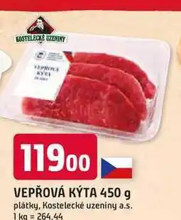 Trefa VEPŘOVÁ KÝTA 450 g plátky nabídka