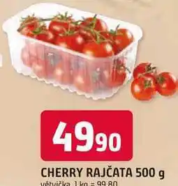 Trefa CHERRY RAJČATA 500 g větvička nabídka