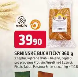 Trefa SRNÍNSKÉ BUCHTIČKY 360 g nabídka