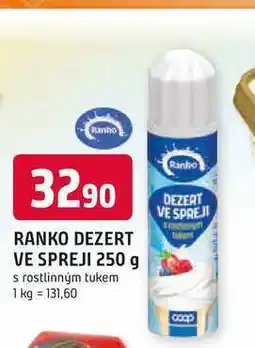 Trefa RANKO DEZERT VE SPREJI 250 g nabídka