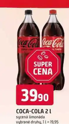 Trefa Coca-Cola 2l nabídka