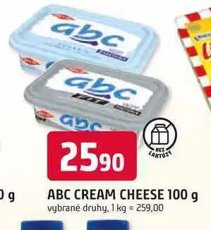 Trefa ABC CREAM CHEESE 100 g nabídka