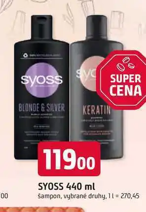 Trefa Syoss Šampon 440ml, vybrané druhy nabídka