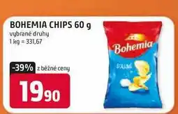 Trefa BOHEMIA CHIPS 60 g vybrané druhy nabídka