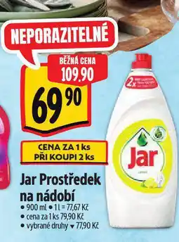 Albert Jar prostředek na mytí nádobí nabídka