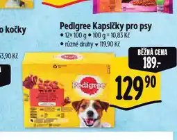 Albert Pedigree kapsičky pro psy nabídka