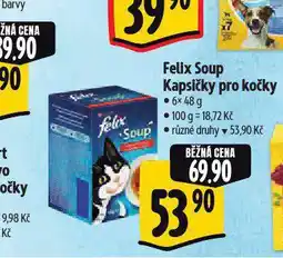 Albert Felix soup kapsičky pro kočky nabídka