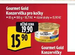 Albert Gourmet gold konzervy pro kočky nabídka