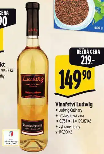 Albert Vinařství ludwig nabídka