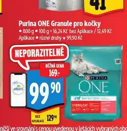 Albert Purina one granule pro kočky nabídka