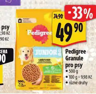 Albert Pedigree granule pro psy nabídka