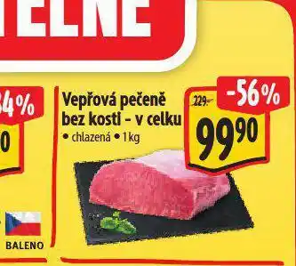 Albert Vepřová pečeně bez kosti nabídka