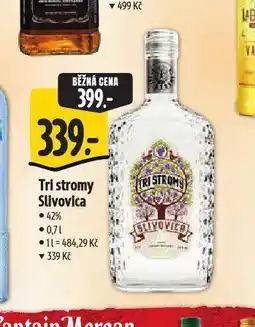 Albert Tri stromy slivovice nabídka