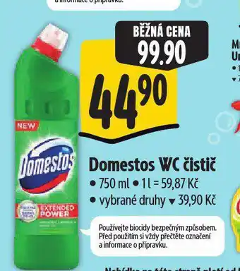 Albert Domestos wc čistič nabídka