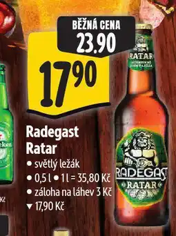 Albert Pivo radegast nabídka