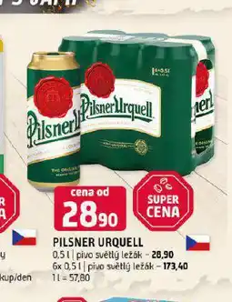 Terno Pivo pilsner urquell nabídka