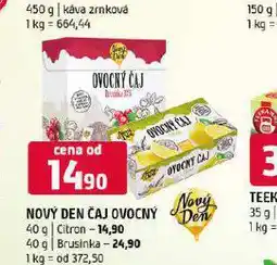 Terno Nový den čaj ovocný citron nabídka