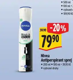 Albert Nivea antiperspirant nabídka