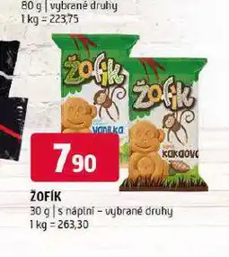 Terno Žofík s náplní nabídka