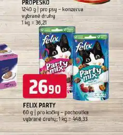 Terno Felix party pochoutky pro kočky nabídka