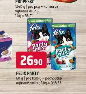 Terno Felix party pochoutky pro kočky nabídka