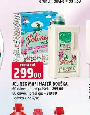 Terno Jelínek mimi mateřídouška prací gel nabídka