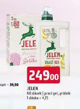 Terno Jelen prací gel, prášek nabídka