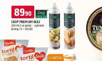 Terno Coop premium olej ve spreji nabídka