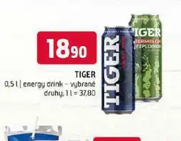 Terno Tiger energetický nápoj nabídka