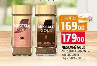 Terno Nescafé gold instantní káva nabídka