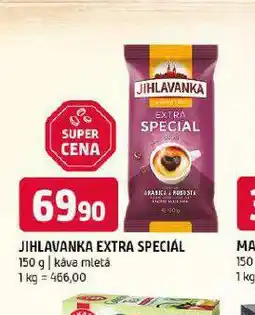 Terno Jihlavanka extra speciál mletá káva nabídka